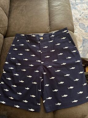 Boca Classics Shorts - Shark Print - Men’s Size 32